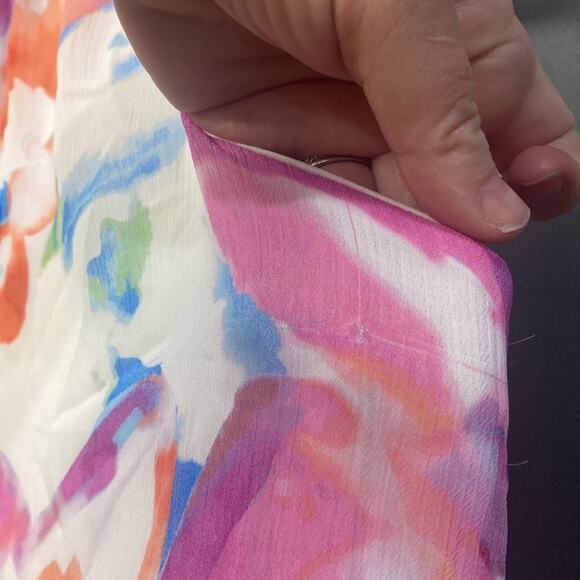 DKNY multicolored midi dress size 12 (b21) - Picture 5 of 8